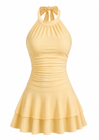 Butter Yellow Swimdress