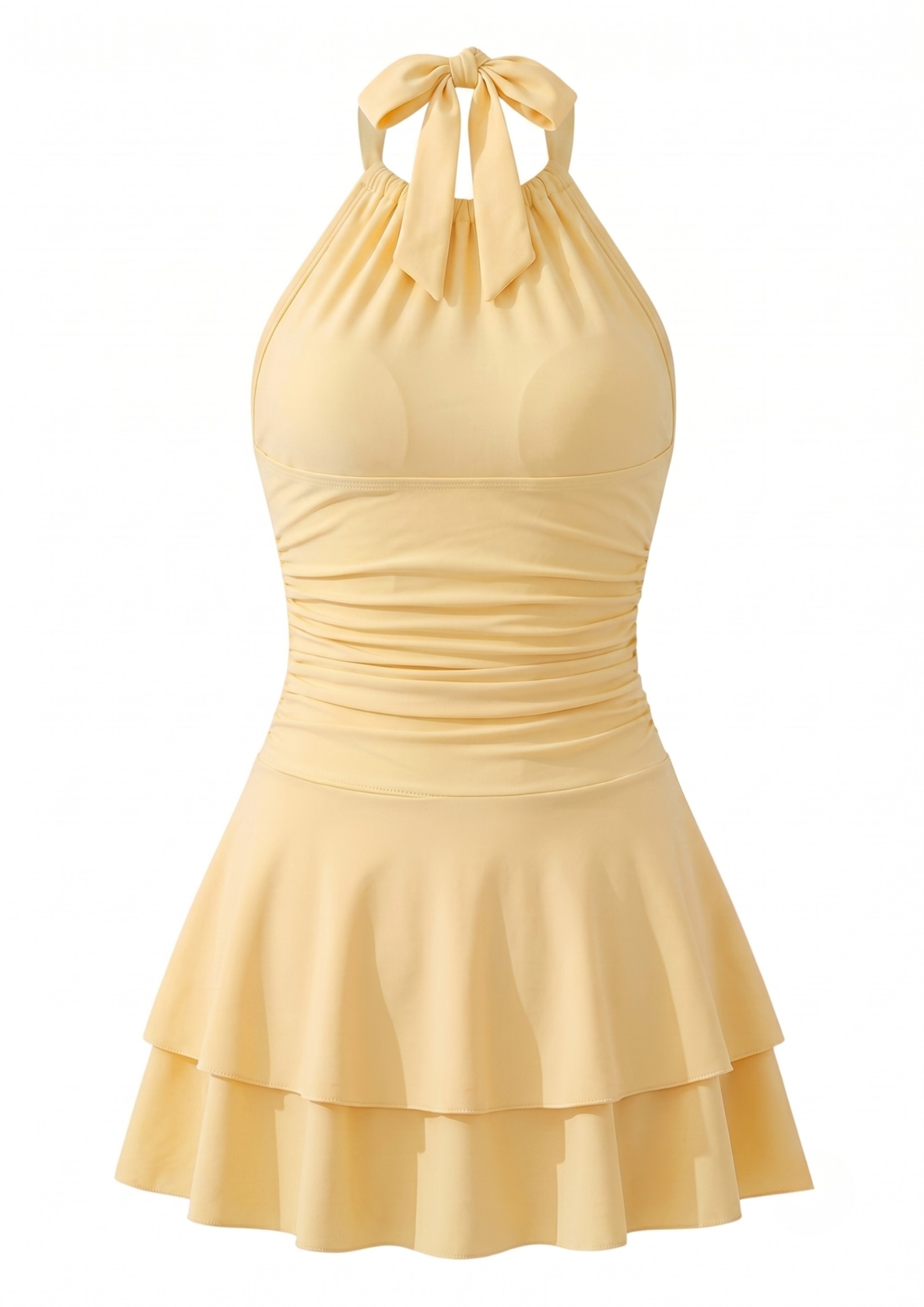 Butter Yellow Swimdress