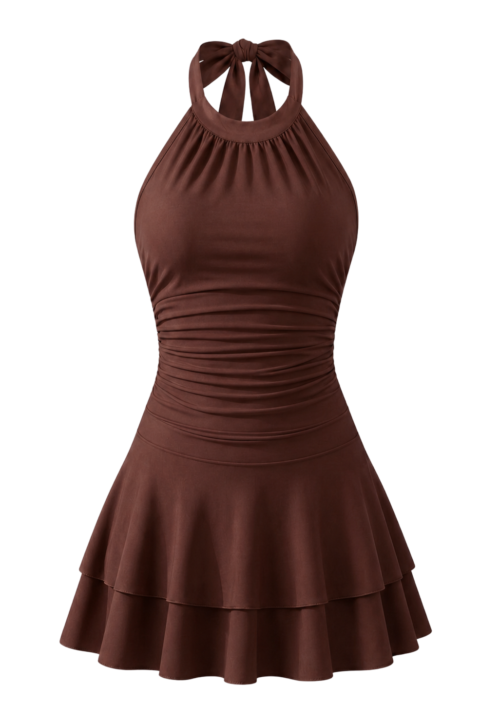 Brown Swimdress