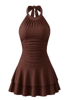 Brown Swimdress