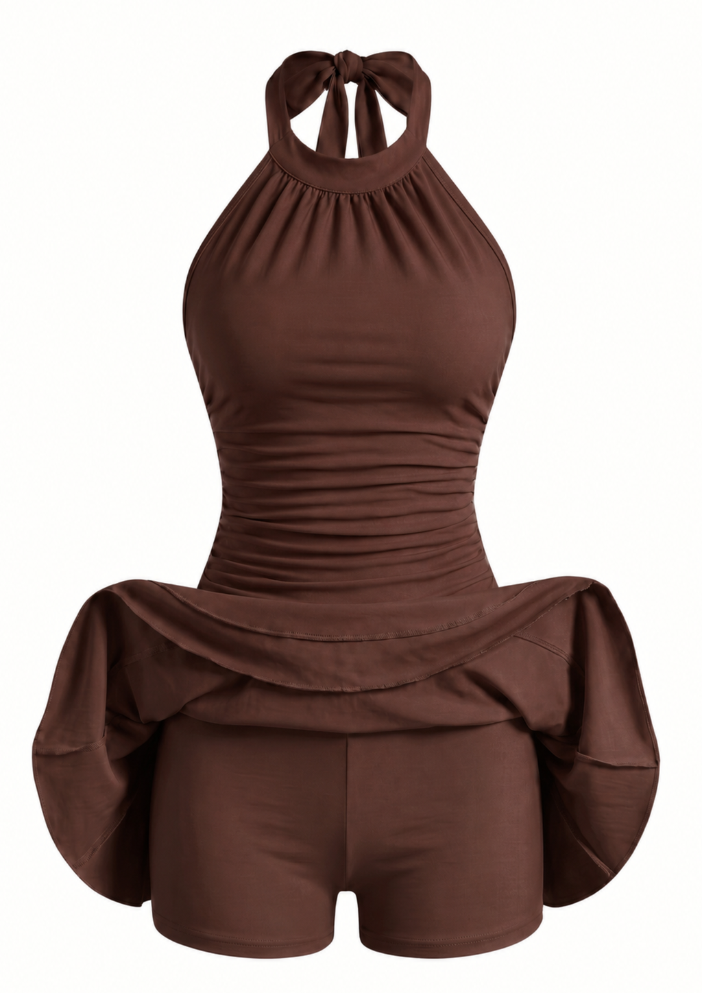 Brown Swimdress