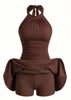 Brown Swimdress