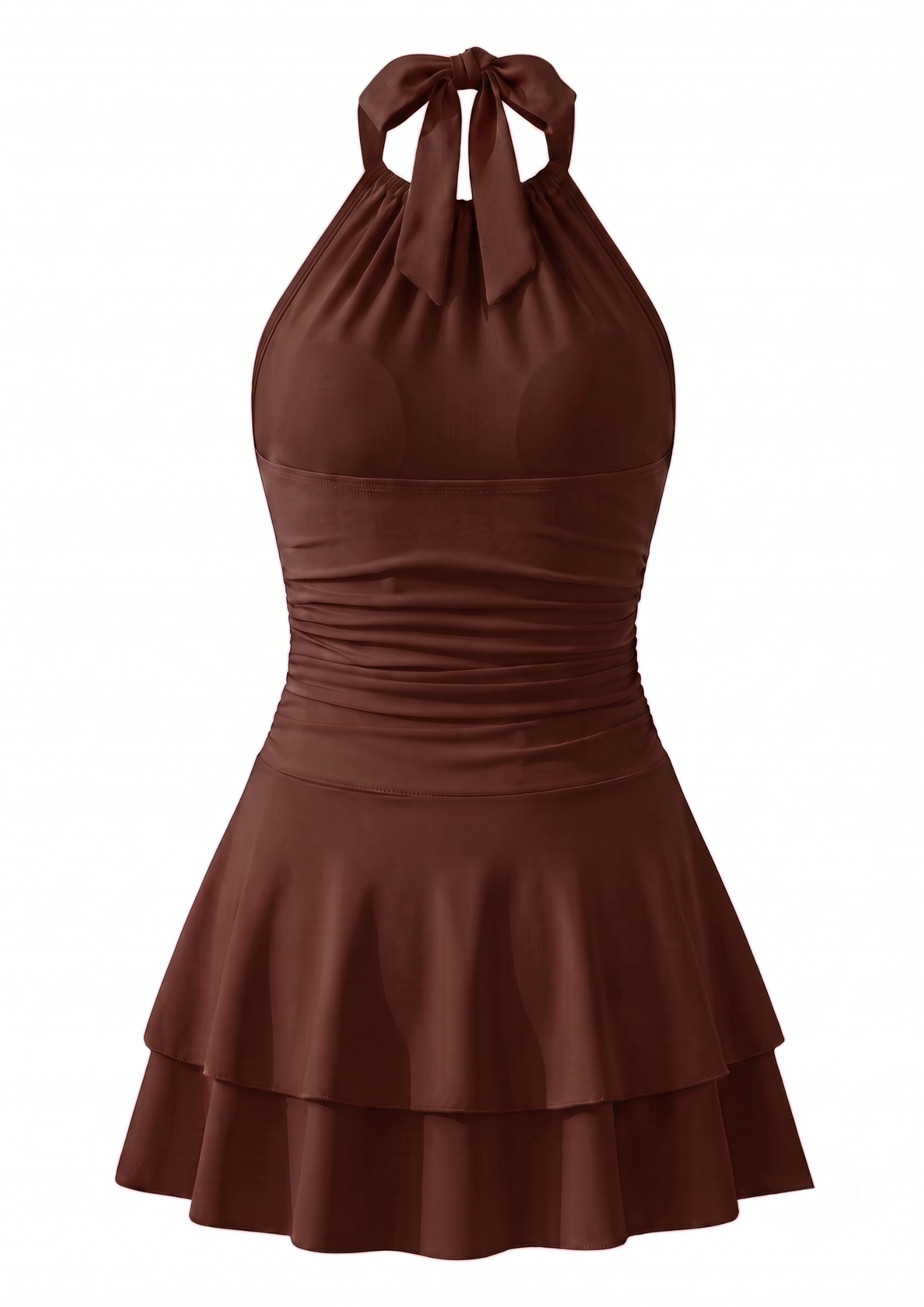 Brown Swimdress